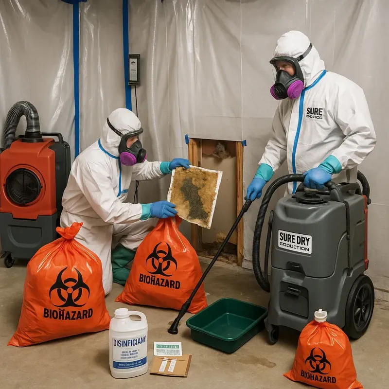 Contaminated Water Handling Protocols process in Wyandot County, OH