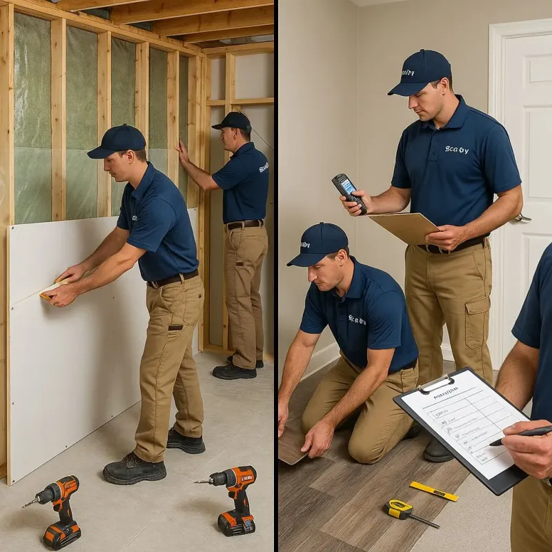Repairs and Reconstruction process in Wyandot County, OH